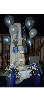 Blue weddings Flowers